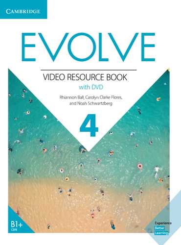 Evolve 4 –  Video Resource Book + QR Code