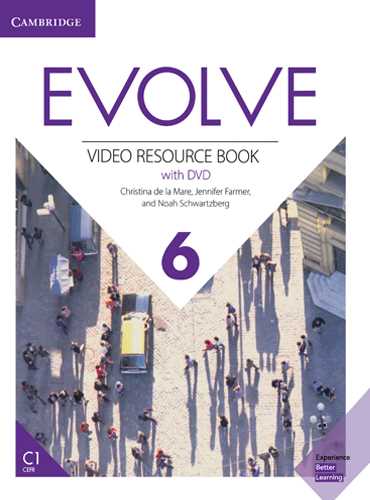 Evolve 6 –  Video Resource Book + QR Code