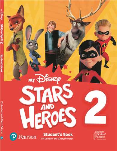 کتاب My Disney Stars and Heroes 2 ST+QR